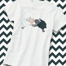 Search for black sheep tshirts Black and white