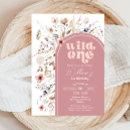 Search for boho wild one birthday invitations For her