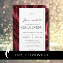 Search for gala party invitations Sophisticated