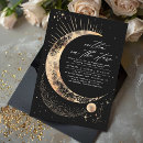 Search for moon engagement party invitations Starry night