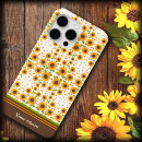 Search for sunflower pattern iphone cases Yellow