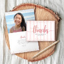 Search for rose gold thank you cards Calligraphy script