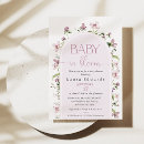 Search for purple bloom invitations Modern