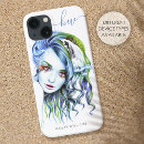 Search for woman portrait iphone cases Pretty