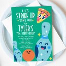 Search for bowling alley invitations Retro
