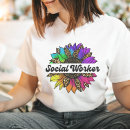 Search for social worker tshirts Job title