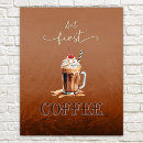 Search for coffees posters Latte