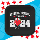 Search for nursing graduation plates Party