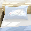 Search for polar bear pillowcases Blue