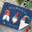 Search for gnome blankets Scandinavian