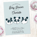 Search for panda baby shower Unisex