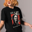 Search for funny grim reaper tshirts Halloween