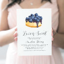 Search for sweet bridal shower invitations Blueberry
