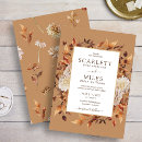 Search for gold colour frame invitations Fall colours