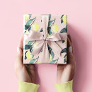 Search for yellow lemon wrapping paper Summer