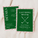 Search for golf club invite invitations Pink