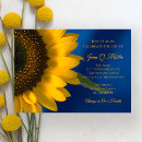Search for sunflower celebration of life invitations Floral