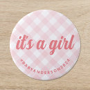 Search for gingham badges Pink