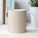 Search for plain beige mugs Simple