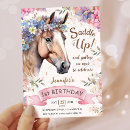Search for horse 1st birthday invitations Saddle up