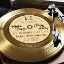 Search for music wedding invitations Vinyl record