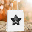 Search for eat drink and be happy stickers Spooky