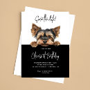 Search for terrier stamp invitations Modern