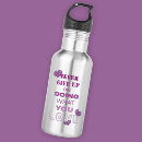 Search for motivational water bottles Typography
