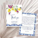 Search for citrus thank you cards Italian