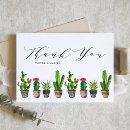 Search for cactus thank you cards Watercolor