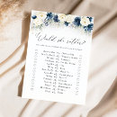 Search for navy bridal shower games Botanical