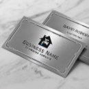 Search for metallic business cards Contractor