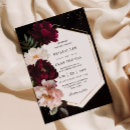 Search for dark and moody wedding invitations Couple