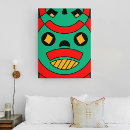 Search for scary canvas prints Mask