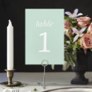 Search for mint green wedding table cards Traditional