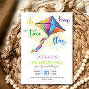 Search for kite flying party invitations Fun
