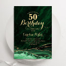 Search for abstract green invitations Modern elegant