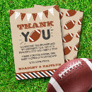 Search for football baby shower cards Touchdown