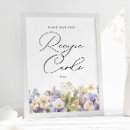 Search for vintage recipe posters Bridal shower