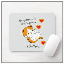 Search for happiness mouse mats For her