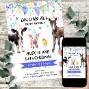 Search for chicken birthday invitations Party animals