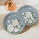 Search for blue and white china paper plates Chinoiserie