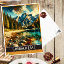Search for emerald lake postcards Retro