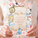 Search for mad hatter baby shower invitations Fairytale