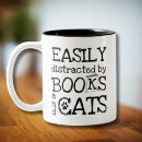 Search for cats and books mugs Bookworm