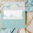 Search for beach wedding envelopes Watercolor