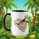 Search for sloth animal mugs Lovers