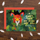 Search for tiger valentines day cards Wild about you