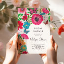 Search for rustic tea bridal shower invitations Cute wild flowers