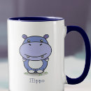 Search for cute hippopotamus mugs Safari